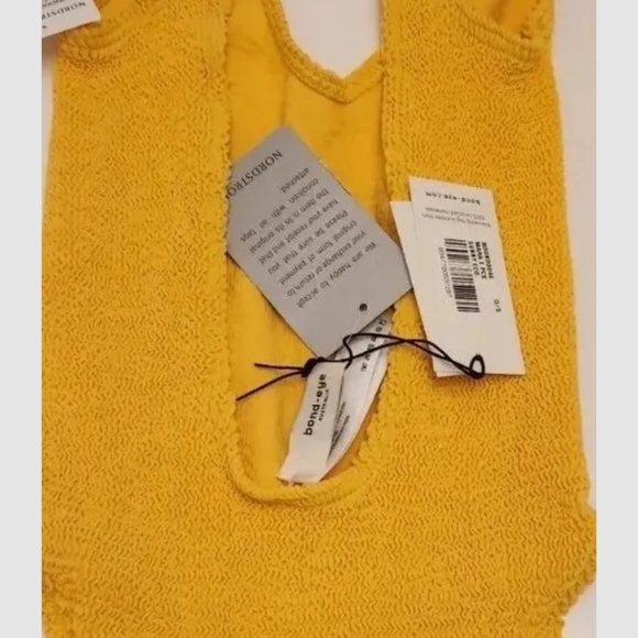 Bond-Eye Mara Ribbed Sunny Eco One Piece Bathing Swim Suit - Picture 6 of 6